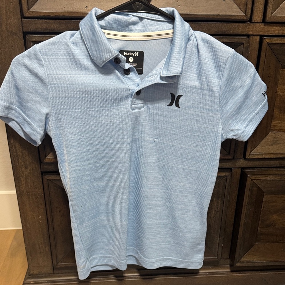 Hurley Sky Blue Polo Shirt